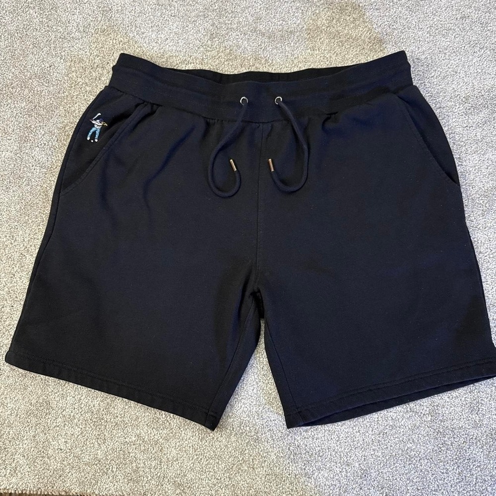 Eastside Golf Drawstring Shorts Black 2X Athletic Golf Shorts